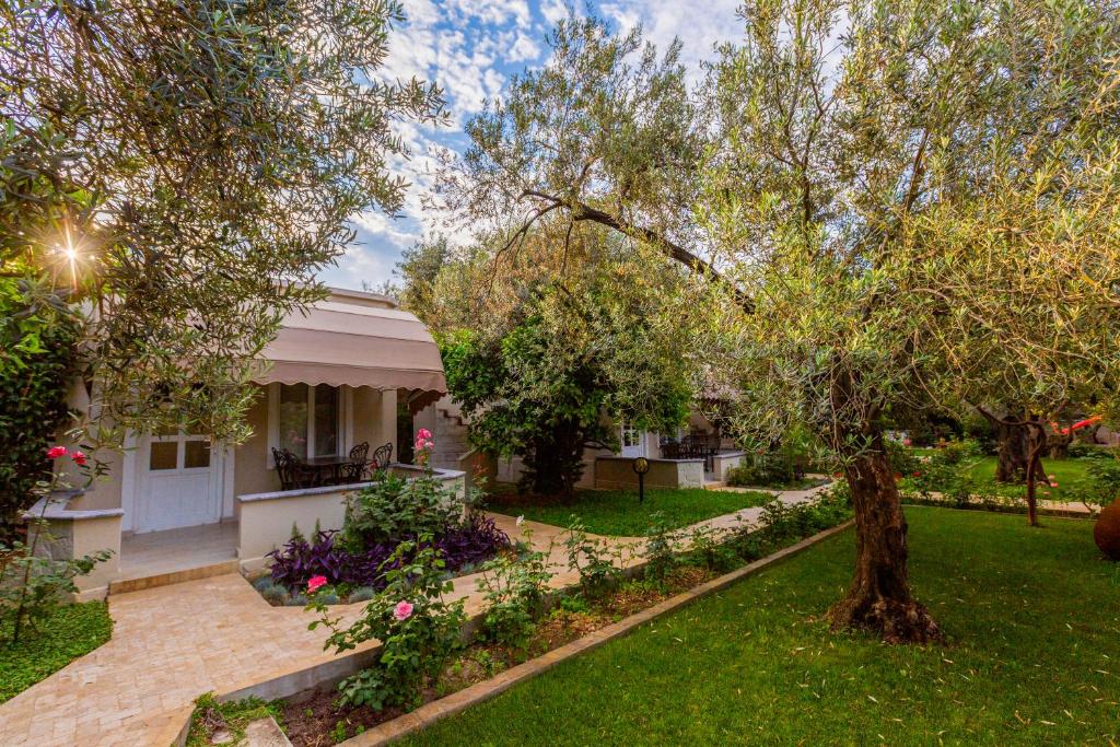 A garden outside Gurel Garden House