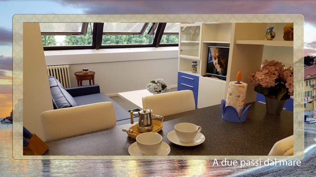 Posezení v ubytování A due passi dal mare