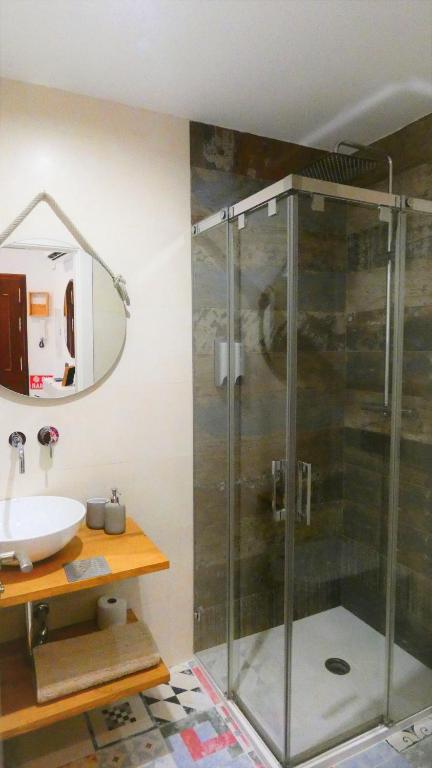 Kúpeľňa v ubytovaní Casa Barbero