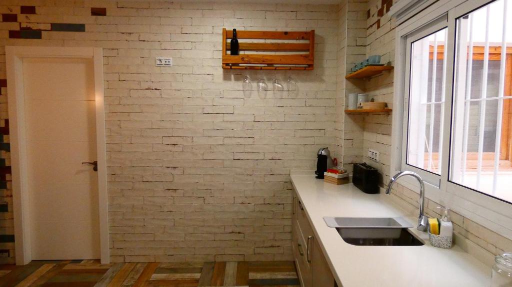 Kuchyňa alebo kuchynka v ubytovaní Casa Barbero