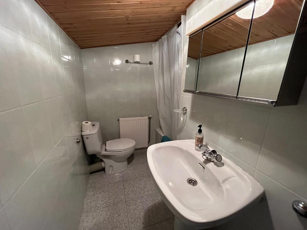 Koupelna v ubytování Casa Blas