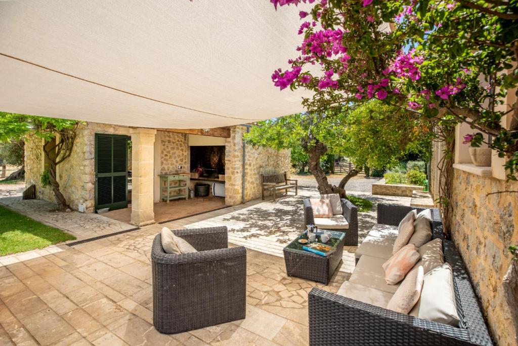 A seating area at Selva - 38903 Mallorca