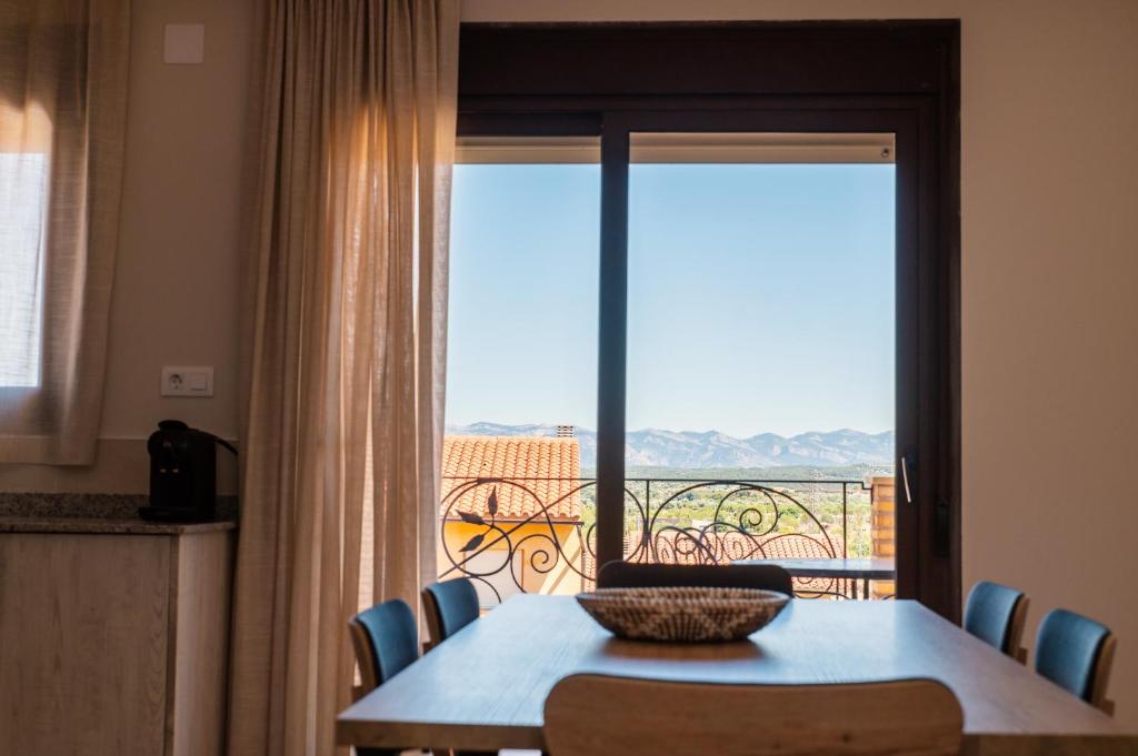 Nespecifikovaný výhled na hory nebo výhled na hory při pohledu z apartmánu