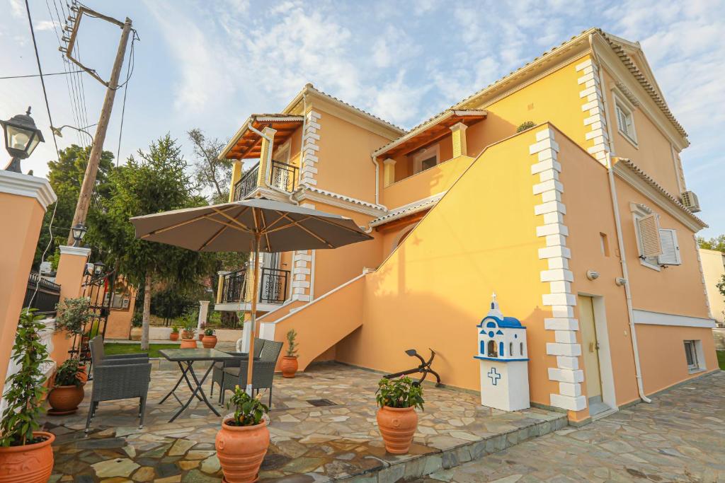 Budova, kde se apartmán nachází