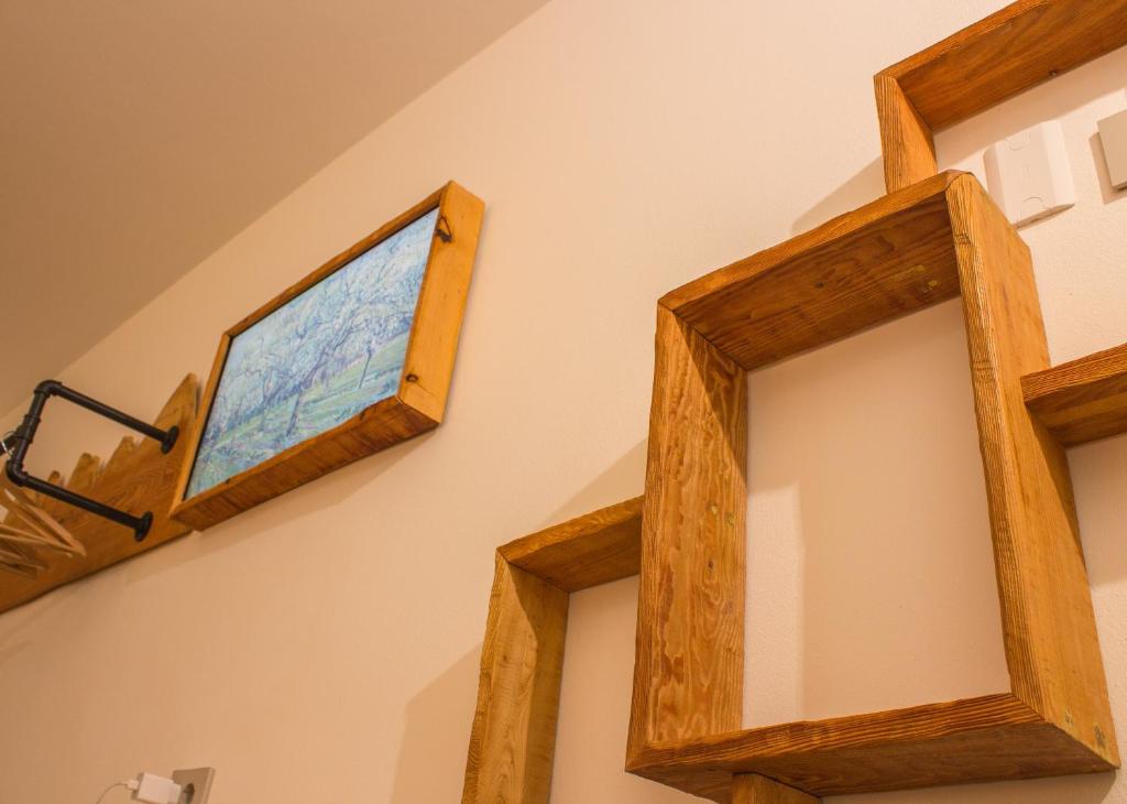 TV a/nebo společenská místnost v ubytování Ca' di Pazient