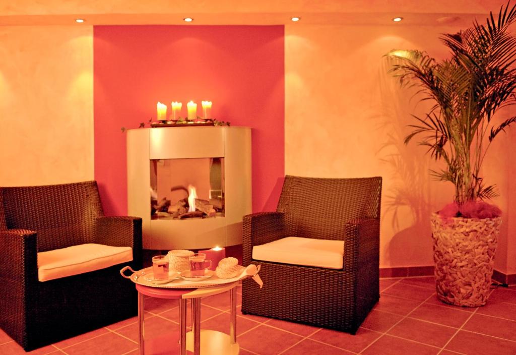 Posezení v ubytování Hotel Waldrausch