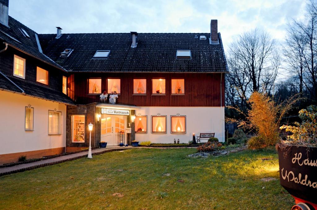 Zahrada ubytování Hotel Waldrausch