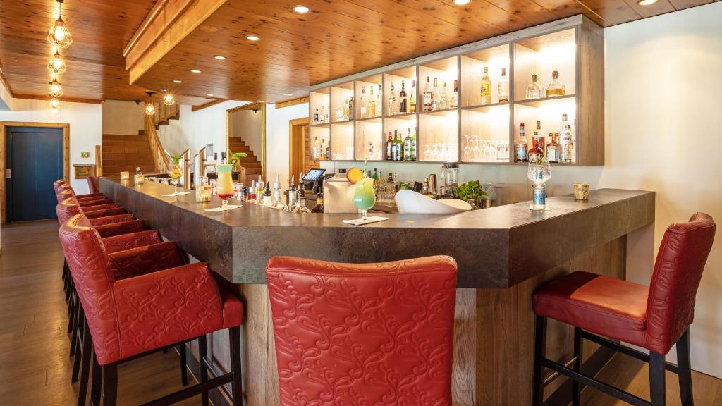 Nápoje v ubytování Das Wiesgauer - Alpenhotel Inzell