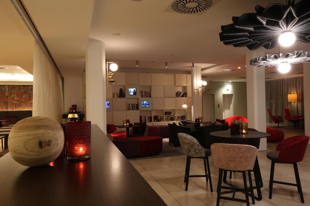 Posezení v ubytování arte Hotel Linz
