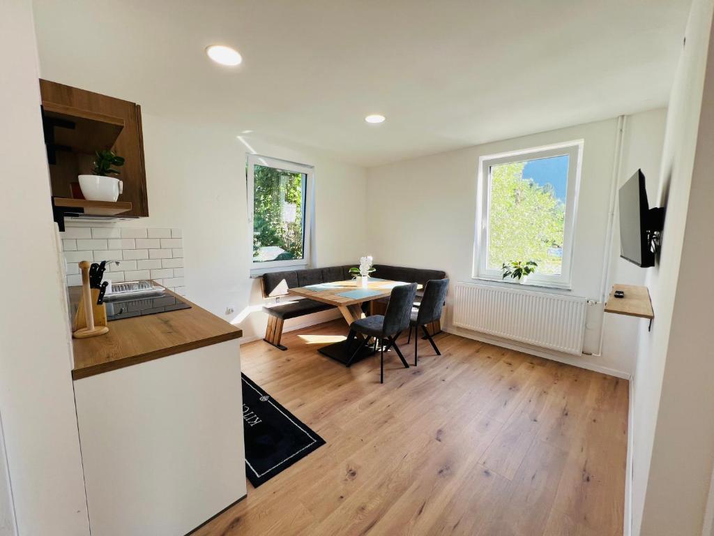 Kuchyň nebo kuchyňský kout v ubytování Guesthouse Avsenik