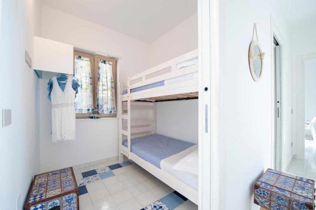 Кровать или кровати в номере Residence Buonocore