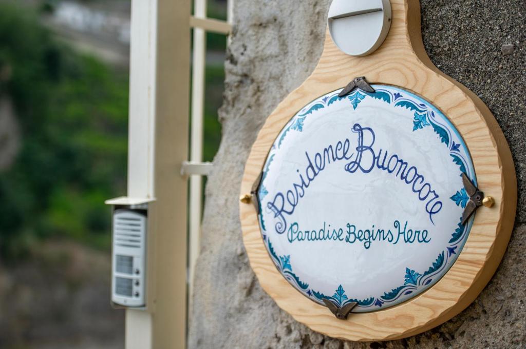 Сертификат, награда, вывеска или другой документ, выставленный в Residence Buonocore