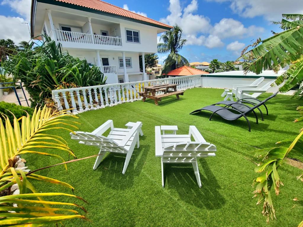 Zahrada ubytování Adonai Hotel Boutique
