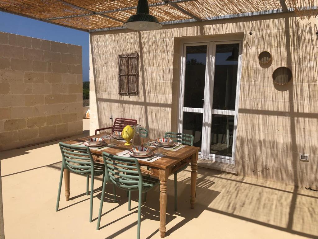 Balkon lub taras w obiekcie FICOMORO FARM