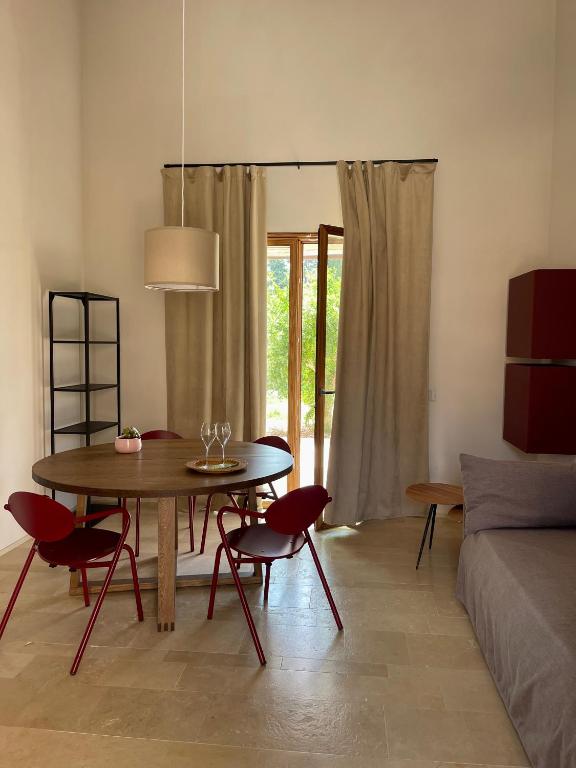 Posezení v ubytování Chiusa Di Carlo Agriturismo