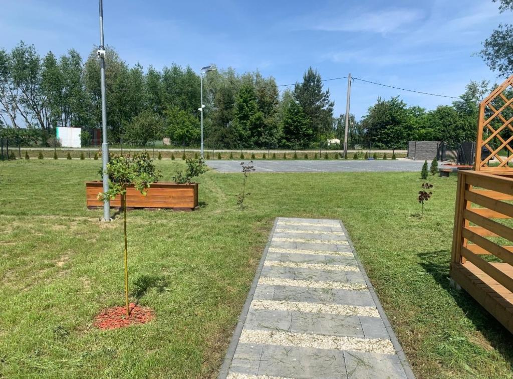 Zahrada ubytování Domki Nad Morzem Sobiescy