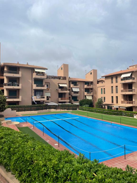 Swimmingpoolen hos eller tæt på Residence Calamaiore