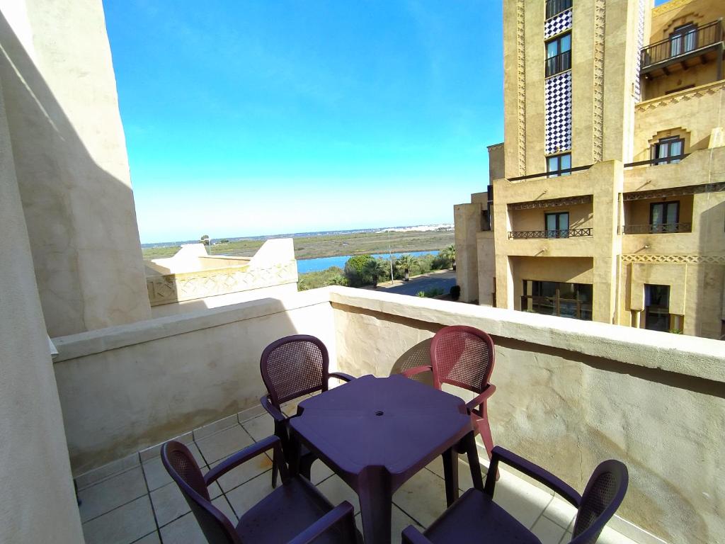 Balkon lub taras w obiekcie APARTAMENTO VISTAS LATERALES AL MAR SEGUNDA PLANTA