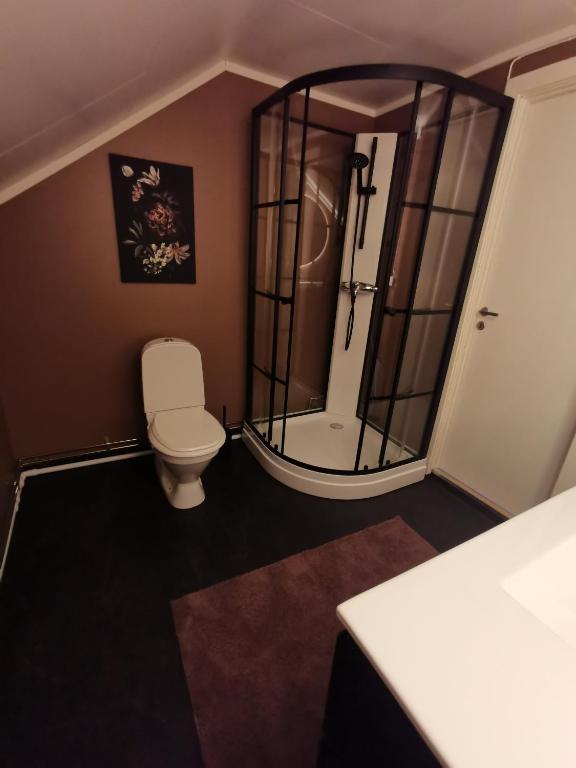 Koupelna v ubytování Andenes Sentrum Apartment