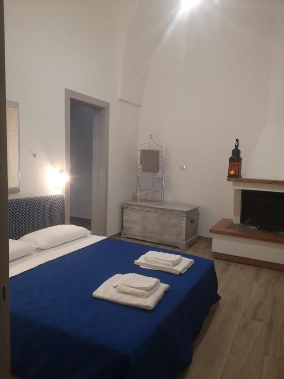 Posteľ alebo postele v izbe v ubytovaní Delcicer casa vacanze o camera privata