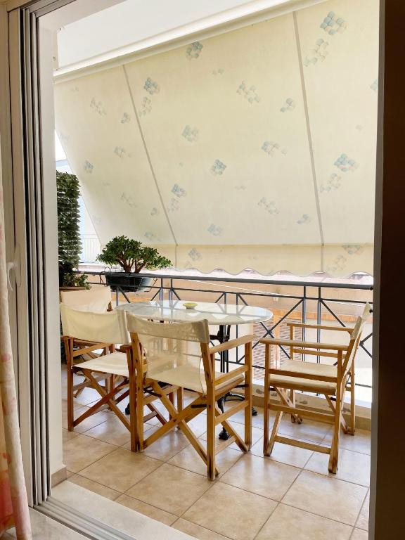 Balkón nebo terasa v ubytování Nafplio Downtown Apartment