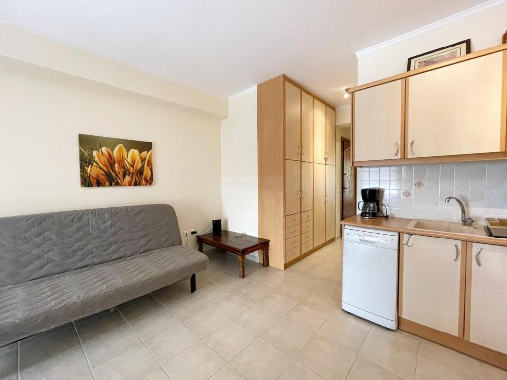 Kuchyň nebo kuchyňský kout v ubytování Nafplio Downtown Apartment