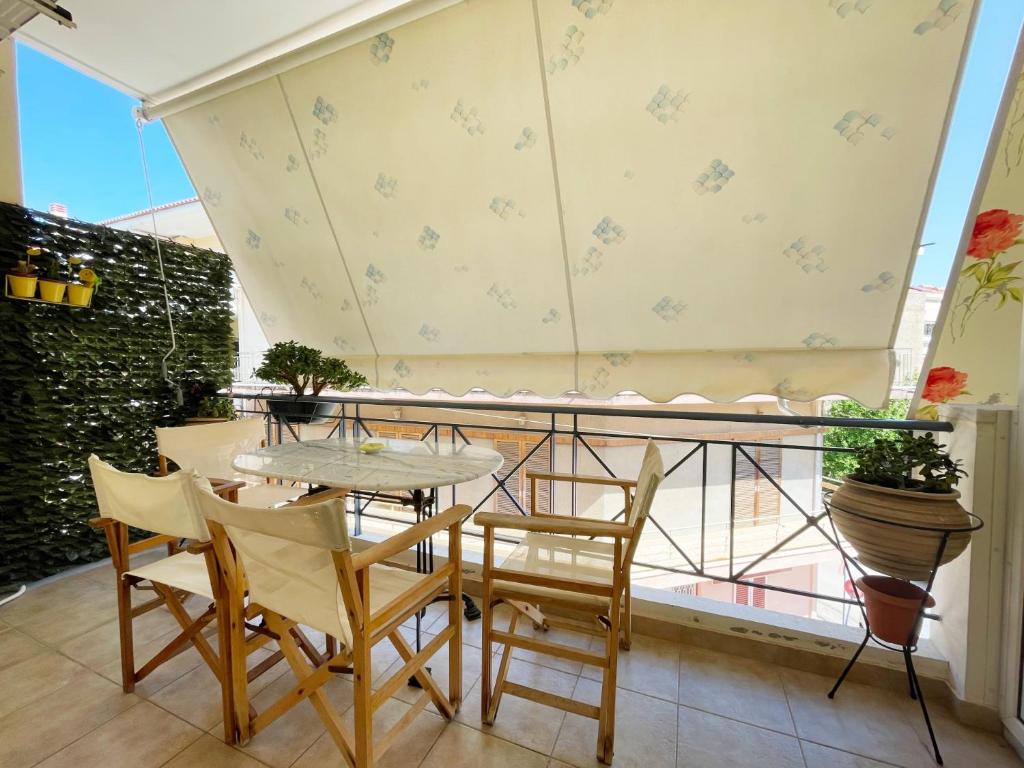 Balkón nebo terasa v ubytování Nafplio Downtown Apartment