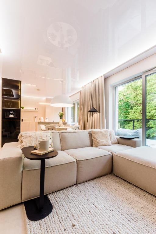 Posedenie v ubytovaní Apartament nad jeziorem Drwęckim Turystyczna # 17