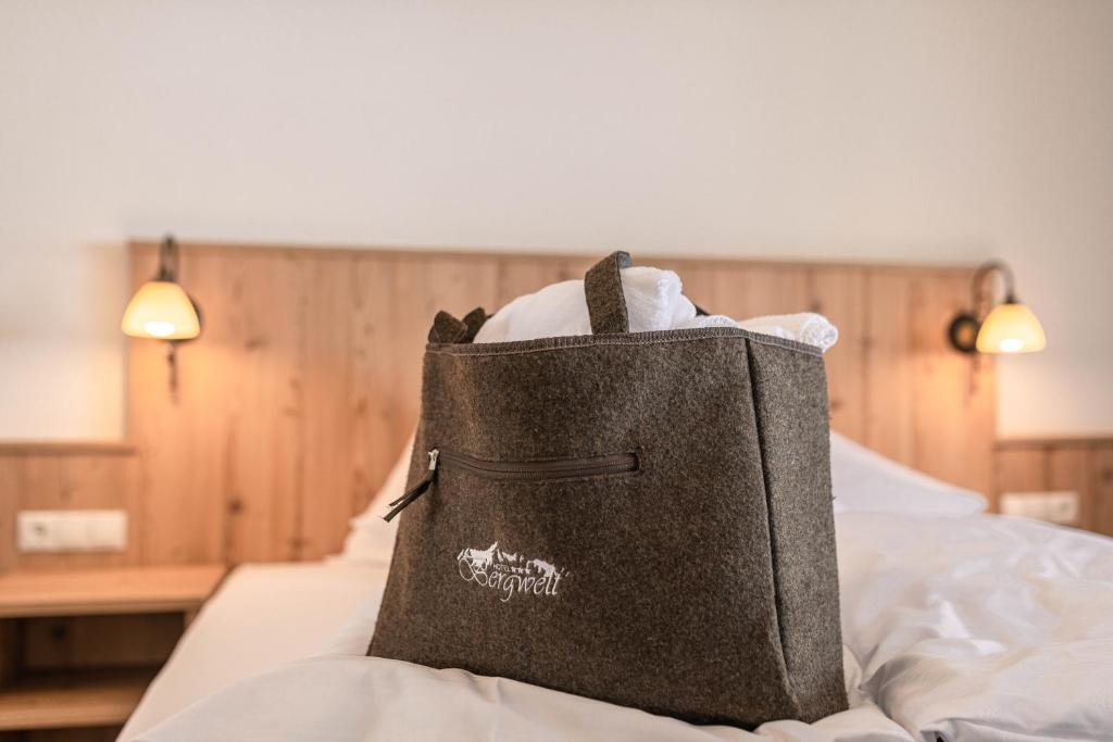 Postel nebo postele na pokoji v ubytování Hotel Venter Bergwelt