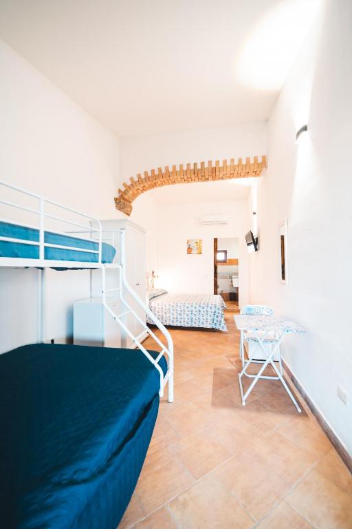 A kitchen or kitchenette at Agriturismo Irghitula