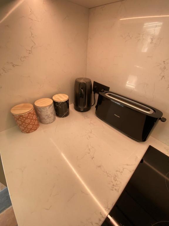 Kuchyň nebo kuchyňský kout v ubytování Maison L’ Ambléve