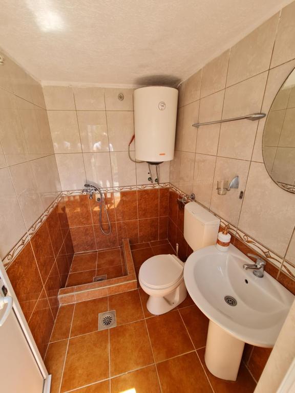 Koupelna v ubytování Apartment Dragone