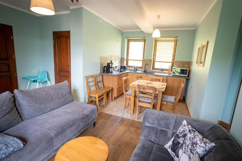 Kuchyňa alebo kuchynka v ubytovaní Apartamenty Góralmobile Zakopane
