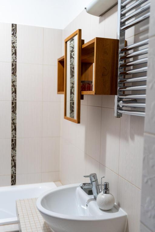 Kúpeľňa v ubytovaní Apartamenty Góralmobile Zakopane