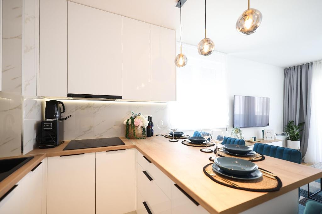 Kuchyňa alebo kuchynka v ubytovaní Apartment AnViNi