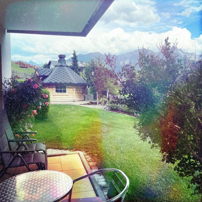 Zahrada ubytování Hotel Garni Alpendiamant