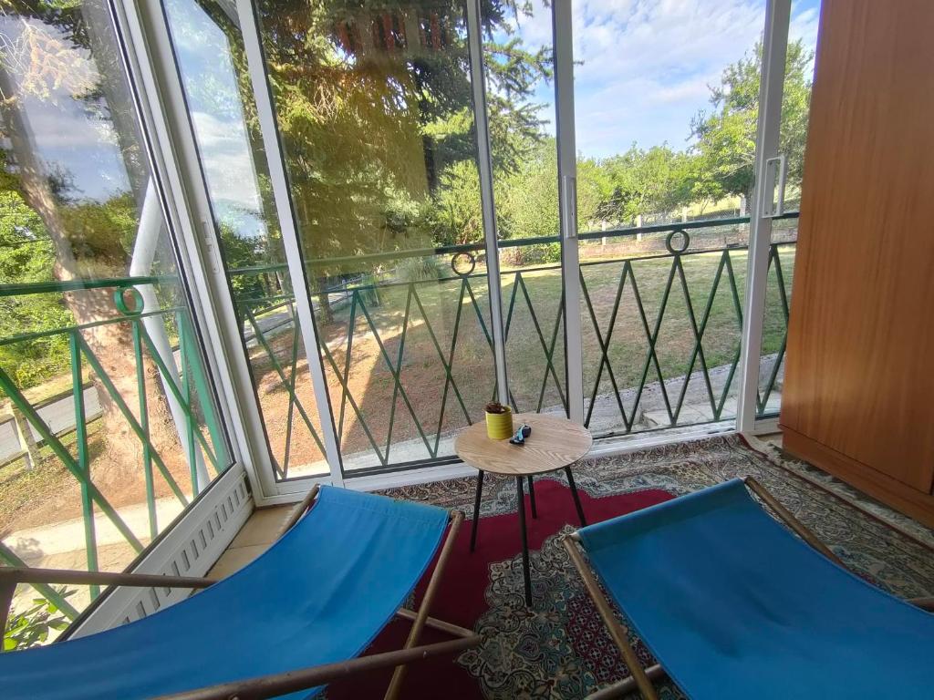 Balkón alebo terasa v ubytovaní Le Beauval enchanté proche zoo & châteaux de la Loire