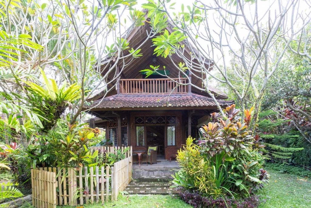 Zahrada ubytování Bali Firefly BnB
