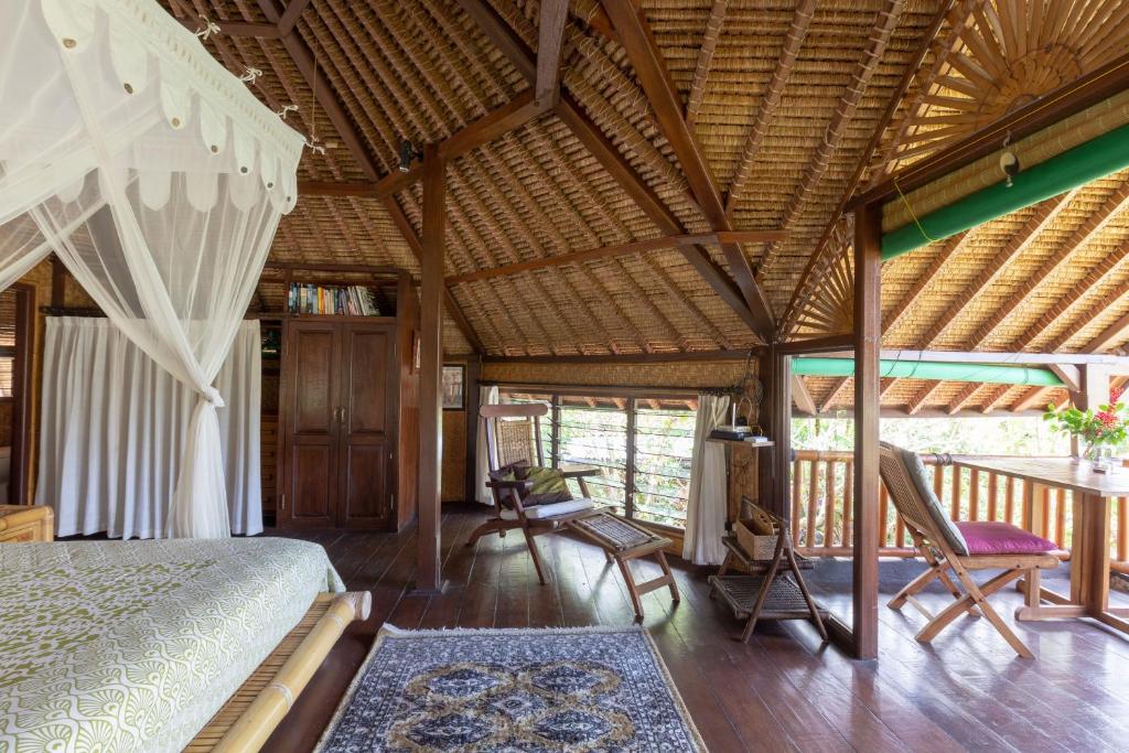Posezení v ubytování Bali Firefly BnB