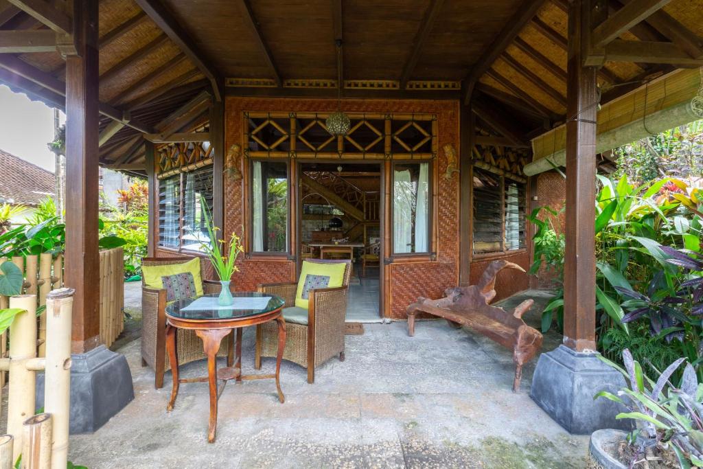 Patio nebo venkovní prostory v ubytování Bali Firefly BnB