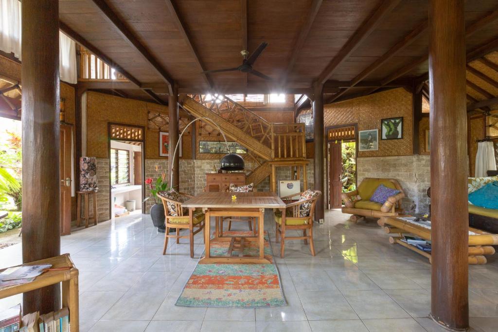 Posezení v ubytování Bali Firefly BnB