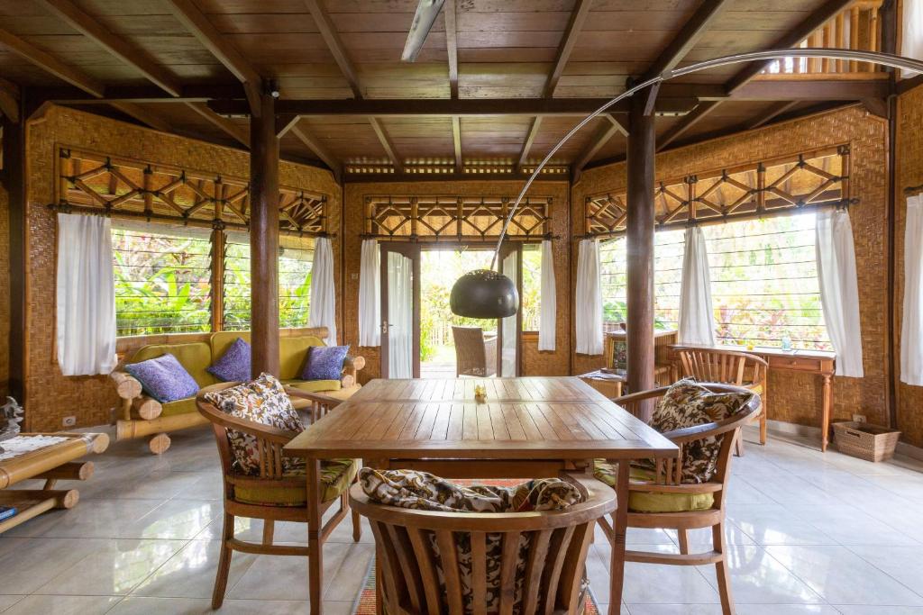 Posezení v ubytování Bali Firefly BnB