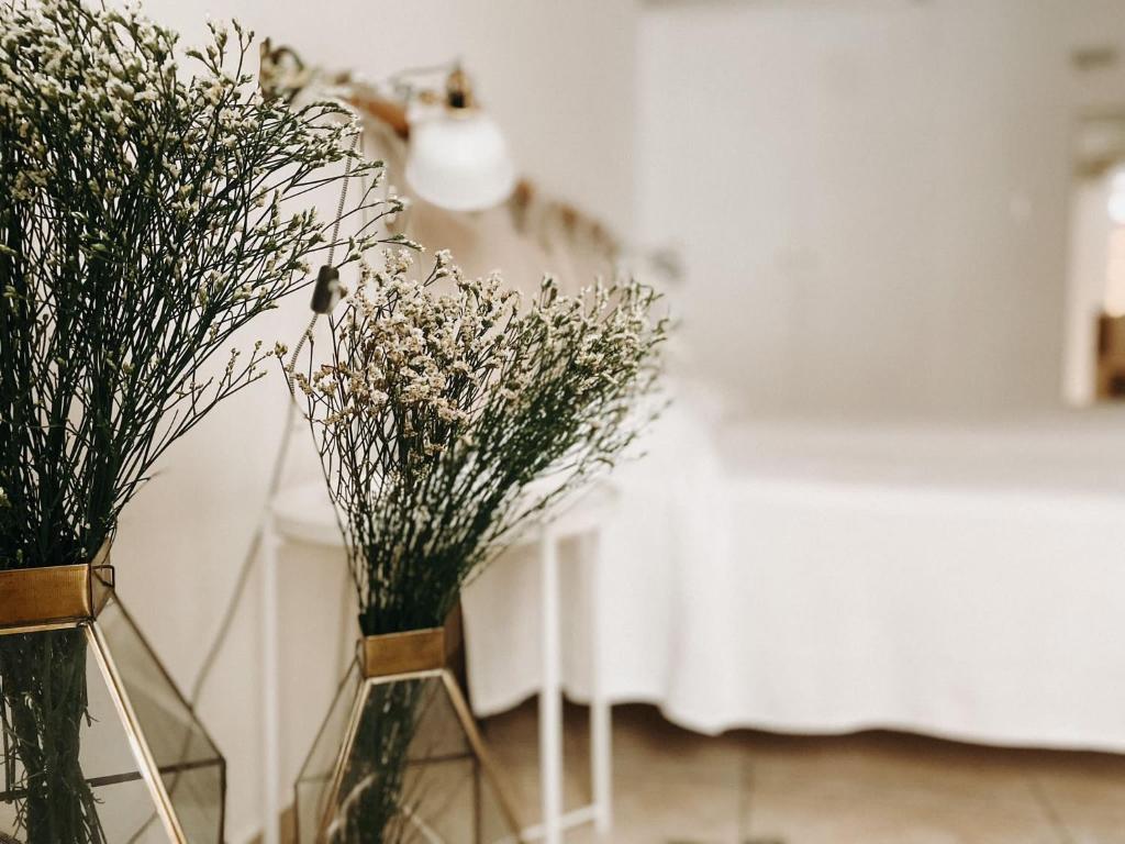 Postel nebo postele na pokoji v ubytování B&B MARNUDD