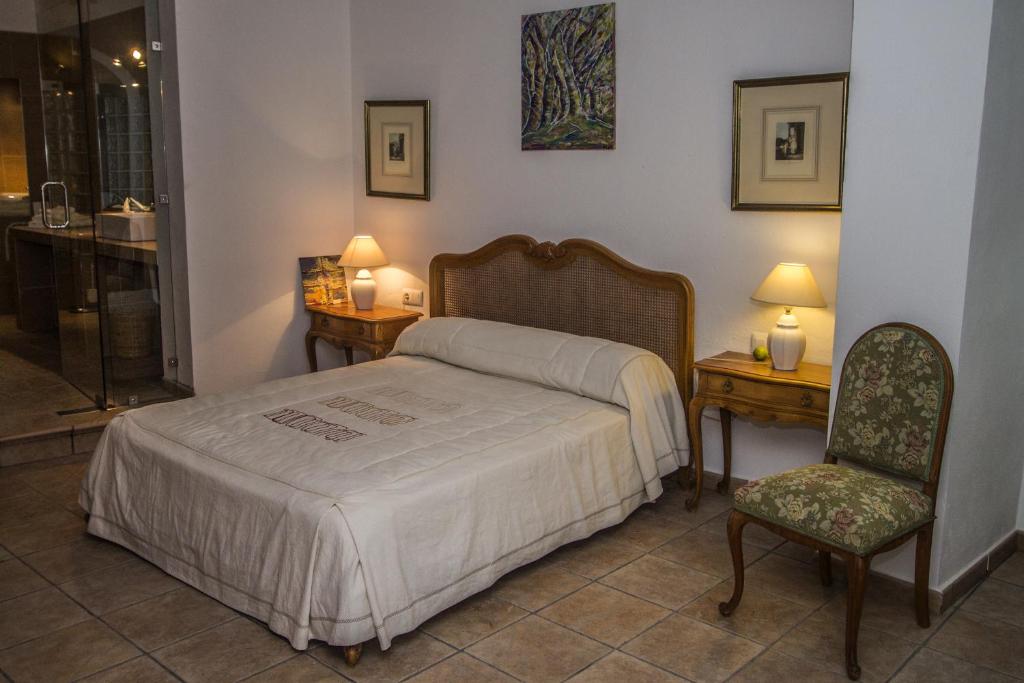 Posteľ alebo postele v izbe v ubytovaní Finca Villa Juan