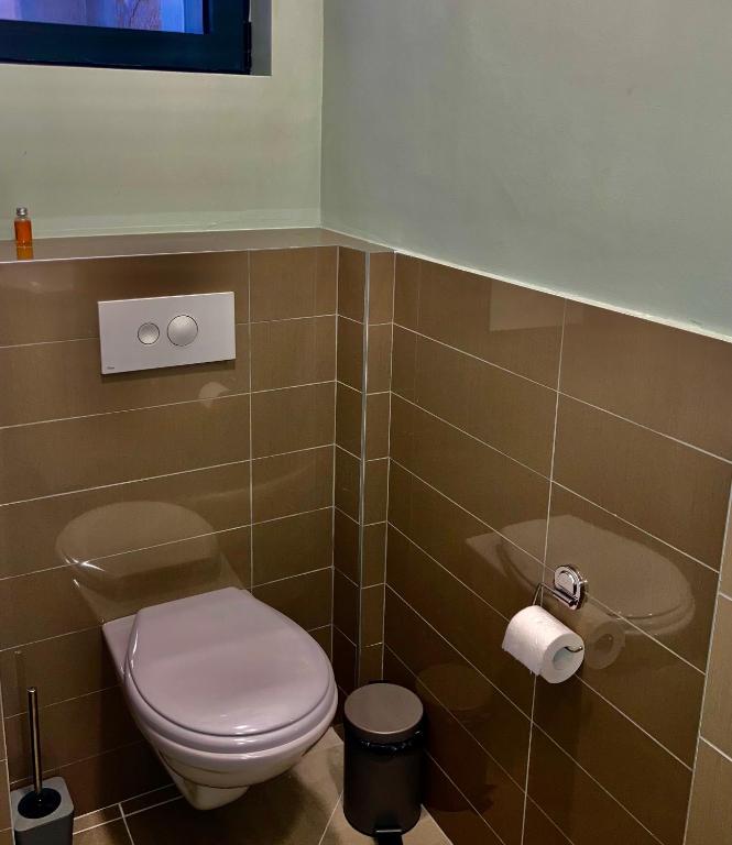 Koupelna v ubytování 4Rooms 4U