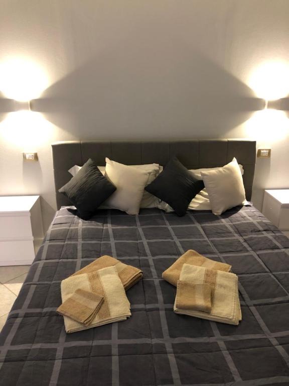 Krevet ili kreveti u jedinici u objektu LE STELLE DI SAN LORENZO appartamento indipendente