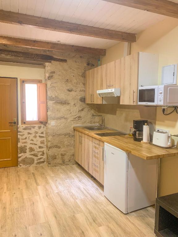 Kuchyňa alebo kuchynka v ubytovaní Apartamento Las Medulas