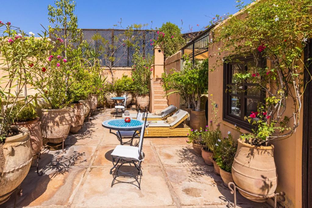 Zahrada ubytování Riad Il Parco dei Principi