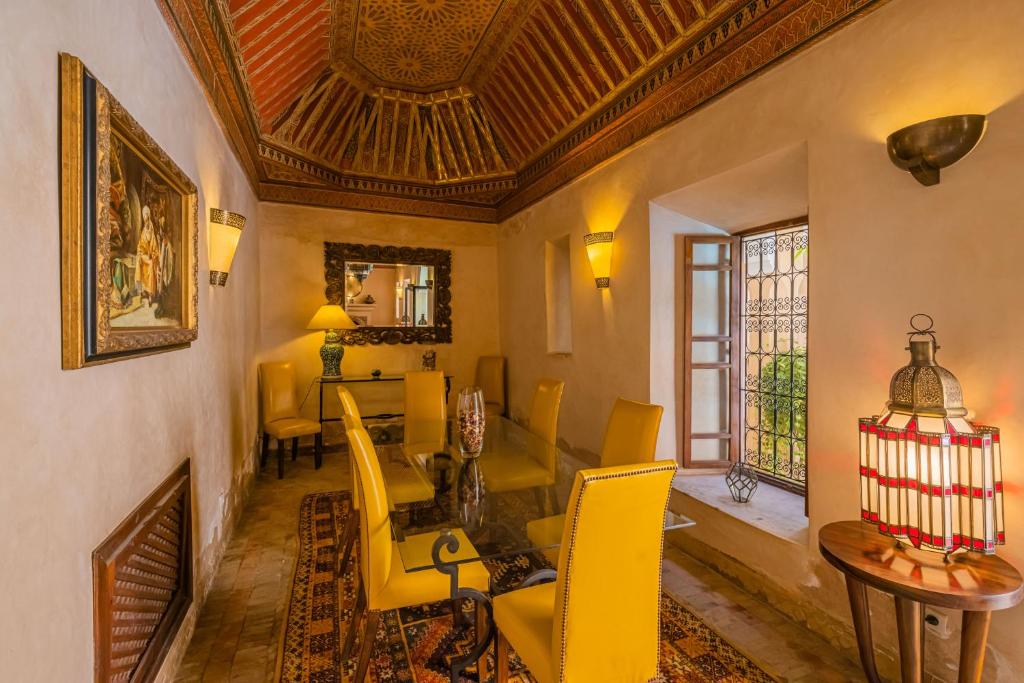 Posezení v ubytování Riad Il Parco dei Principi