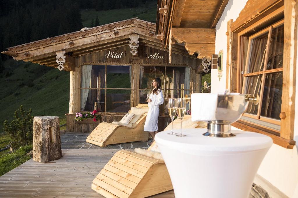 Luxus Chalet Bischofer- Bergwelt vendégei